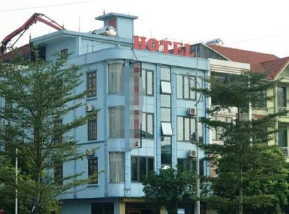 Khách sạn nơi những đối tượng được cho là đã thực hiện hành vi đồi bại với cháu M.