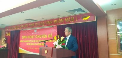 Đồng chí Vũ Đức Nam thông báo nhanh về kết quả Hội nghị Trung ương 8, khóa XII.