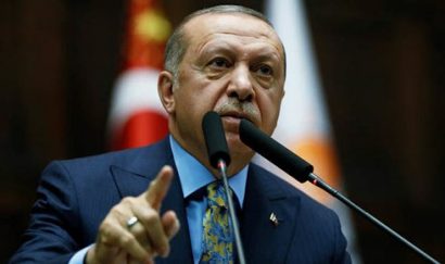 Tổng thống Thổ Nhĩ Kỳ Erdogan đang thúc giục Saudi Arabia công bố ai đã ra lệnh vụ sát hại nhà báo Khashoggi. Ảnh: Daily Exress