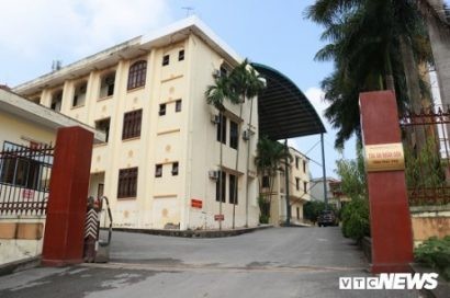  TAND tỉnh Phú Thọ, nơi diễn ra vụ xét xử sơ thẩm cựu Tổng cục trưởng Tổng cục Cảnh sát Phan Văn Vĩnh. Ảnh: VTCNews