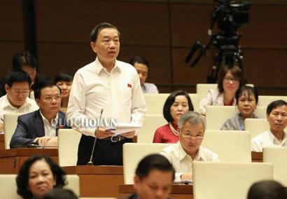  Bộ trưởng Bộ Công an Tô Lâm trả lời chất vấn của đại biểu