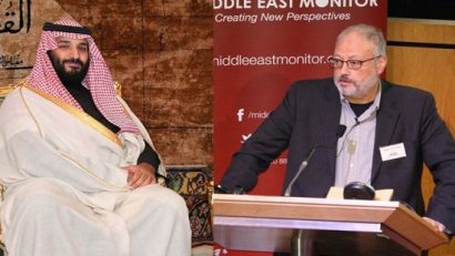  Thái tử Saudi Arabia Mohammed bin Salman và nhà báo Jamal Khashoggi