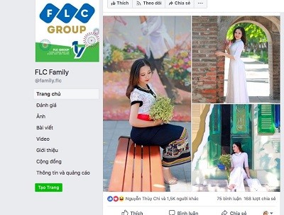 Cuộc thi ảnh Miss FLC 2018 đang diễn ra rộn ràng trên fanpage Tập đoàn