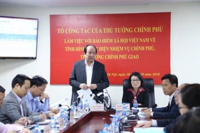 Bộ trưởng, Chủ nhiệm Văn phòng Chính phủ phát biểu tại buổi làm việc