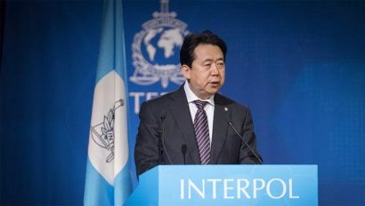 Ông Mạnh Hoành Vĩ được bầu làm Chủ tịch Interpol từ tháng 11/2016. Ảnh: Reuters.