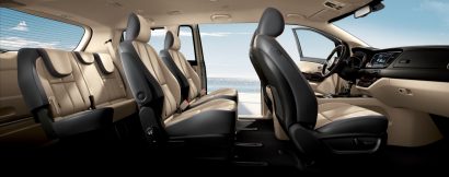 Kia Sedona mới sở hữu khoang nội thất tiện nghi cao cấp hơn phiên bản cũ