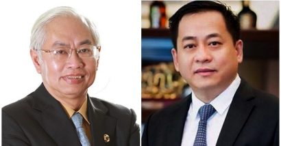 Ông Trần Phương Bình (trái) và Phan Văn Anh Vũ.