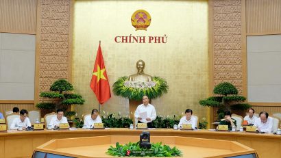 Phiên họp Chính phủ thường kỳ tháng 10/2018 (Ảnh: VGP)