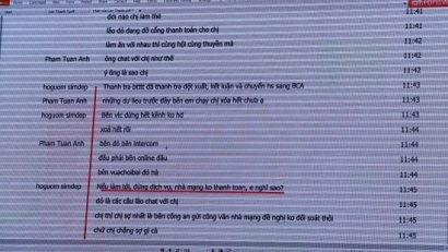  Viện Kiểm sát công bố chứng cứ