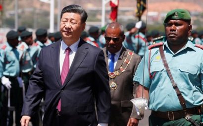 Chủ tịch Trung Quốc Tập Cận Bình tại Papua New Guinea. Nguồn: Reuters