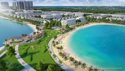  Biển hồ nước mặt 6,1ha và hồ nước ngọt 24ha - hai tiện ích điểm nhấn của VinCity Ocean Park