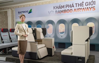 Bộ ghế Aura Enhanced thuộc tập đoàn Zodiac Aerospace đang được Bamboo Airways xem xét lựa chọn cho hạng ghế thương gia
