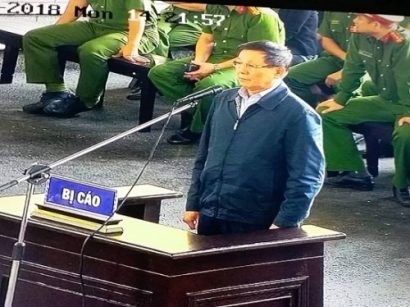  Ông Phan Văn Vĩnh tại tòa.
