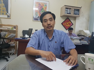 Luật sư Nguyễn Mạnh Thuật (Đoàn Luật sư Hà Nội) trao đổi với PV Pháp lý