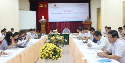 Hội thảo đánh giá tác động xây dựng Luật Công tác xã hội