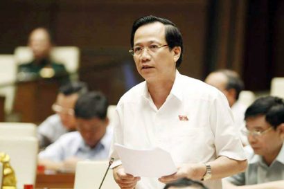 Bộ trưởng Bộ LĐ – TB và XH Đào Ngọc Dung phát biểu trước Quốc hội về an sinh xã hội