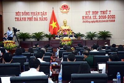 Quang cảnh một phiên họp của HĐND TP Đà Nẵng khóa IX, nhiệm kỳ 2016-2021 (ảnh minh họa)