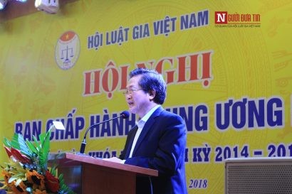  Phó Chủ tịch, Tổng Thư ký Hội Luật gia Việt Nam Lê Minh Tâm.