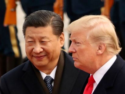  Chủ tịch Trung Quốc Tập Cận Bình và Tổng thống Mỹ Donald Trump