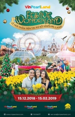 Festive Wonderland – Mùa lễ hội diệu kỳ tại thiên đường Vinpearl Land