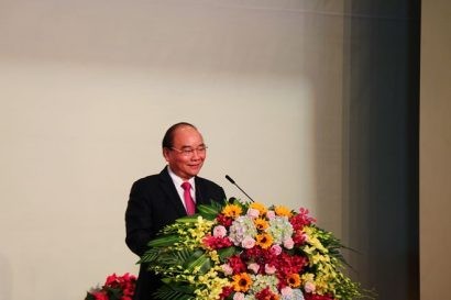  Thủ tướng Nguyễn Xuân Phúc phát biểu tại buổi Lễ