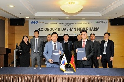 Tập đoàn FLC ký kết thoả thuận ghi nhớ với doanh nghiệp Hàn Quốc về việc hợp tác và cam kết đầu tư tại KCN Y dược công nghệ cao FLC Vân Đồn
