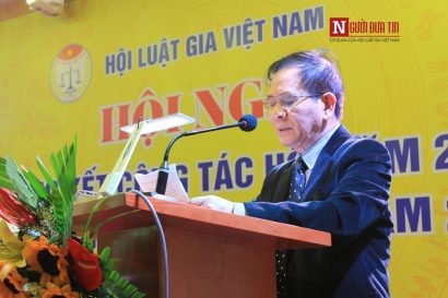  Phó Chủ tịch Hội Luật gia Việt Nam Dương Thành Bắc phát động phong trào thi đua Hội Luật gia Việt Nam năm 2019.
