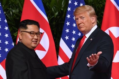 Ông Donald Trump là Tổng thống Mỹ đầu tiên gặp một nhà lãnh đạo Triều Tiên.