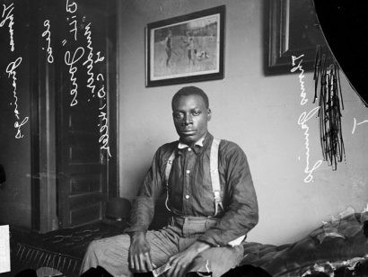 Thomas Jennings, kẻ bị cáo buộc đã sát hại ông Hiller (Chicago, Illinois, năm 1910).