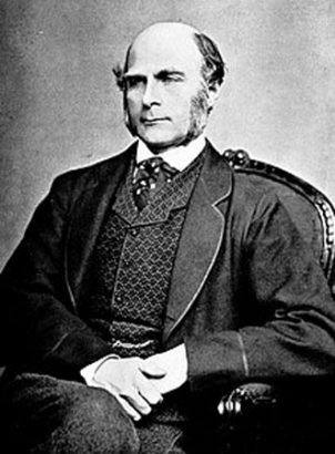  Sir Francis Galton (1822-1911), người phát minh ra thuật xem dấu vân tay tra xét tội phạm.