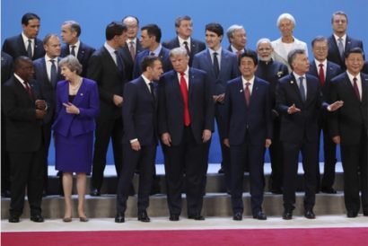  Bất đồng và nghi kỵ bao trùm ngày làm việc đầu tiên của Hội nghị thượng đỉnh G20. Ảnh: PAHomepage