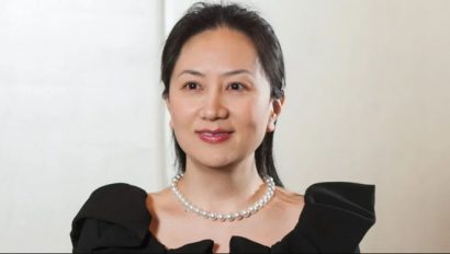  Bà Mạnh Vãn Châu, CFO của Huawei. Ảnh: AFP.