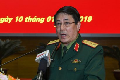  Ông Lương Cường - chủ nhiệm Tổng cục Chính trị Quân đội nhân dân Việt Nam - Ảnh: VIỆT DŨNG