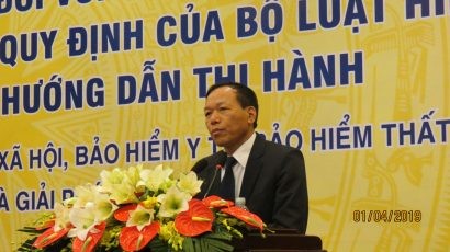  TS Nguyễn Trí Tuệ, Phó Chánh án TANDTC phát biểu khai mạc hội thảo