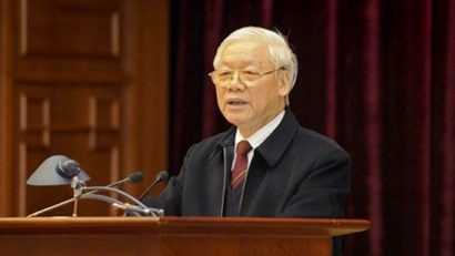Tổng Bí thư, Chủ tịch nước Nguyễn Phú Trọng phát biểu tại Hội nghị