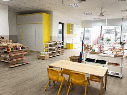 trung tâm giáo dục Sakura Montessori 