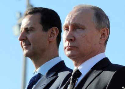  Tổng thống Syria Assad và Tổng thống Nga Putin 