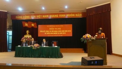 Đ/c Lê Thị Kim Thanh phát biểu tại Hội nghị