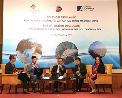 Các diễn giả tham dự Đối thoại Biển lần IV. Ảnh: Quân đội nhân dân