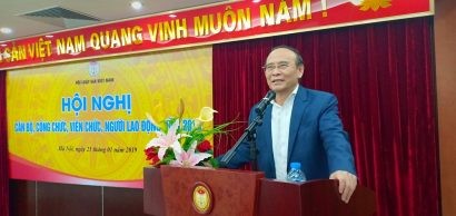  Bí thư Đảng đoàn, Chủ tịch Hội Luật gia Việt Nam Nguyễn Văn Quyền.
