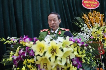 Thượng tướng Lê Quý Vương, Thứ trưởng Bộ Công an biểu dương thành tích xuất sắc của các cán bộ chiến sĩ trong các chuyên án.