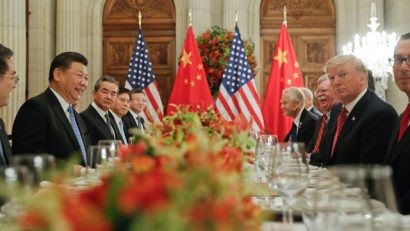  Ông Trump và ông Tập Cận Bình đạt được thỏa thuận "đình chiến thương mại" trong tiệc tối kết hợp làm việc bên lề hội nghị G20 ở Argentina. (Ảnh: Reuters)