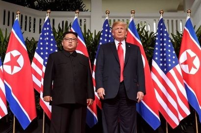  Tổng thống Mỹ Trump và nhà lãnh đạo Triều Tiên Kim Jong-un