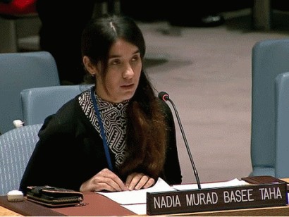 Nadia Murad, từ nô lệ IS trở thành chủ nhân giải Nobel Hòa bình
