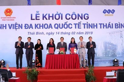  Lễ ký kết hợp tác giữa UBND tỉnh Thái Bình, Cục Quản lý Khám, chữa bệnh - Bộ Y tế và Tập đoàn FLC