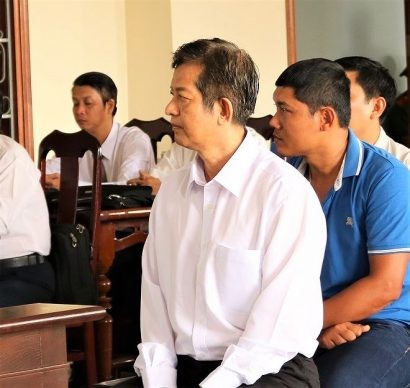  Bị cáo Nguyễn Minh Chuyển tại tòa.