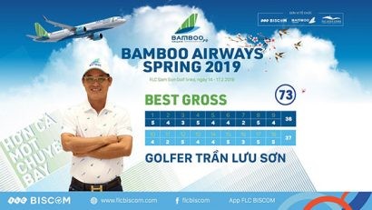 Golfer Trần Lưu Sơn – Nhà vô địch giải Bamboo Airways Sping 2019