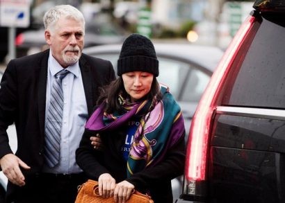  Bà Mạnh Vãn Châu bị bắt ở Canada hồi tháng 12/2018.