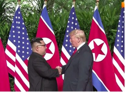  Bộ Ngoại giao Việt Nam mở trang web về hội nghị thượng đỉnh Mỹ - Triều. Ảnh: VTV