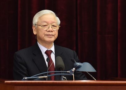 Tổng Bí thư, Chủ tịch Nước Nguyễn Phú Trọng phát biểu khai mạc Hội nghị  Trung ương 9 khóa XII